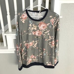 Floral Sweatshirt